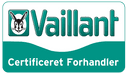 Max VVS certificeret forhandler af Vaillant